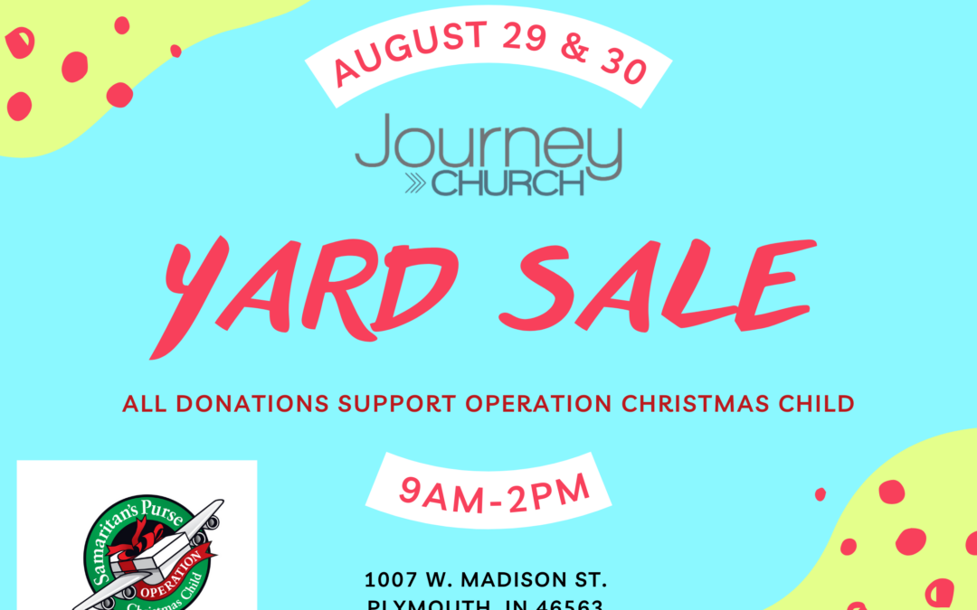 Operation Christmas Child Yard Sale